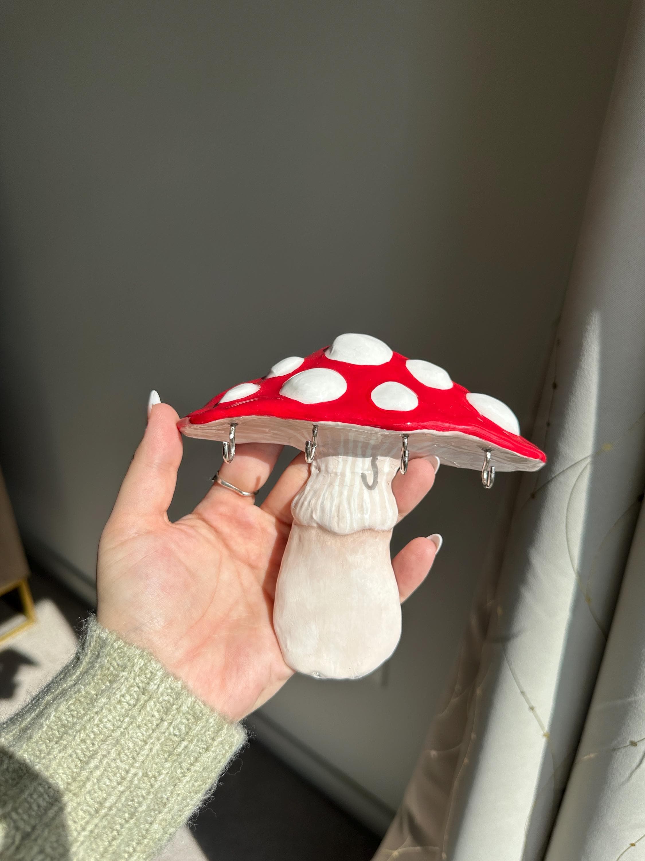 Mushroom Key Holder