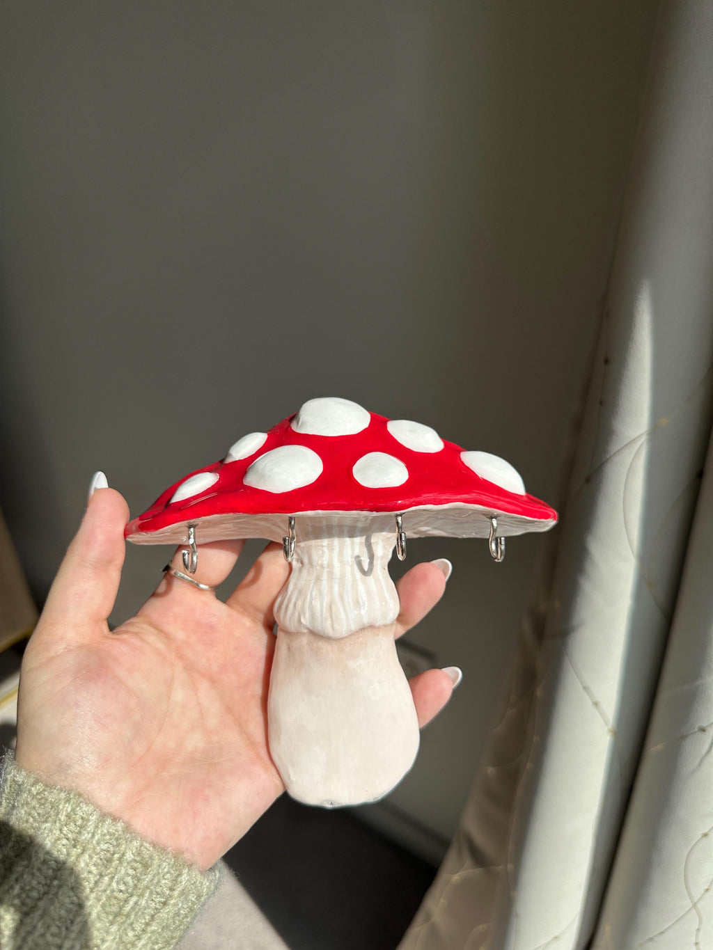 Mushroom Key Holder